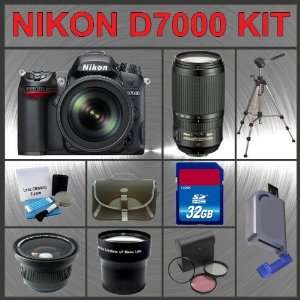  with 18 55mm f/3.5 5.6G VR AF S DX Nikkor Lens + Nikon AF S VR Zoom 