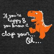 if youre happy and you know it, clap youroh T Shirts Design