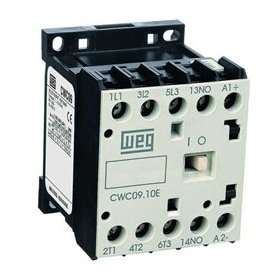WEG Contactor, Mini, 9A, 3 Pole, 120VAC coil, 1 NO Contact  