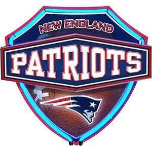  New England Patriots NFL Neon Shield Wall Lamp
