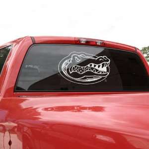  Florida Gators 18 x 18 White Logo Decal Automotive