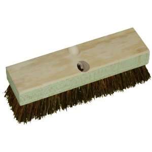 Zephyr 41410 Palmyra Wood Deck Scrub Brush, 10 Length (Pack of 12 