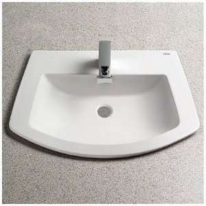 Soirée ADA Compliant Self Rimming Bathroom Sink Faucet Mount Single 