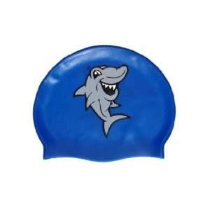  Sharky Silicone Cap Silicone Swim Caps