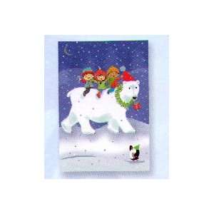  Hallmark Christmas Boxed Cards URS2169 Unicef Polar Bear 