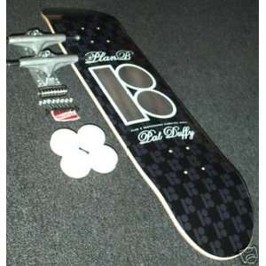 Plan B Pat Duffy Metallic 7.5 Skateboard Complete  Sports 