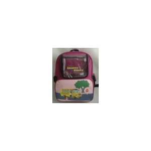    Kids SchoolBus Backpack Pink Shimmy & Simmy 