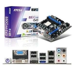  880GME43 mATX AM3 880G DDR3 Electronics