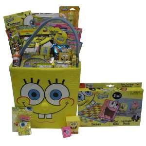  Ultimate Spongebob Squarepants Jumbo Gift Basket   Perfect 