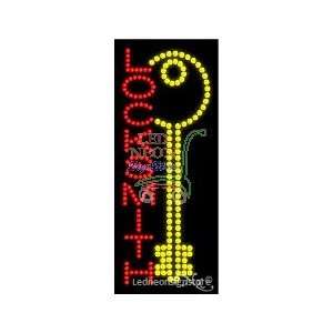  Locksmith LED Business Sign 27 Tall x 11 Wide x 1 Deep 