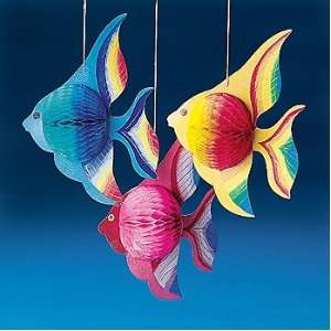 Tissue Paper Fish (6 pc) 