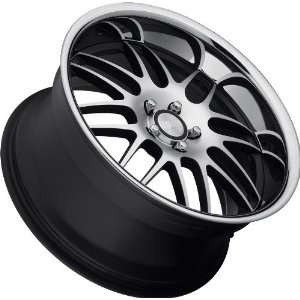 Concept One 701 RS 8 Matte Black Wheel with Machined Lip Finish (20x8 