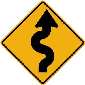 Street & Traffic Sign Wall Decals   Winding Road to the 