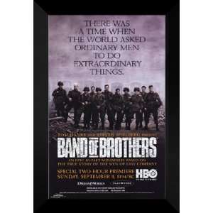  Band of Brothers 27x40 FRAMED Movie Poster   Style B