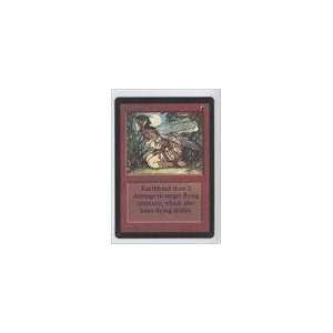  1993 Magic the Gathering Beta #75   Earthbind C R 