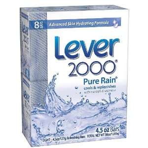  Lever 2000 Pure Rain Cools & Replenishes 24 Bar 4.5 Oz 