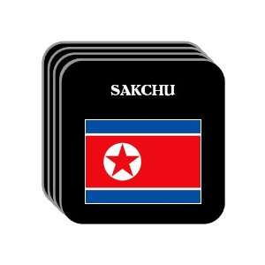  North Korea   SAKCHU Set of 4 Mini Mousepad Coasters 