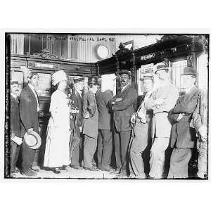  Photo 1st Depositor, Postal Bank, N.Y. 1910