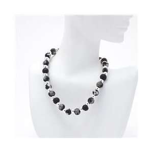   Collection Small Bead Necklace w/ Sterling Rounds 