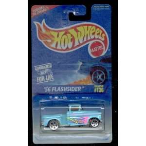   Hot Wheels 1997 136 56 Flashsider Blue Card 164 Scale Toys & Games