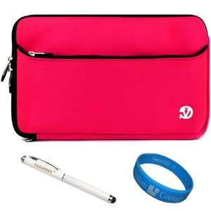  Pink Neoprene Sleeve Carrying Case Cover for Acer Iconia Tab A700 10 