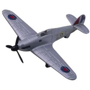 1100 Scale Die Cast Hurricane Fighter Toys & Games