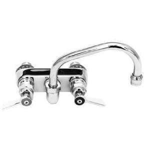  Fisher 3610 4 CC Backsplash Faucet with 6 Swing Spout 