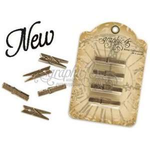  Graphic 45 Staples Metal Clothepins