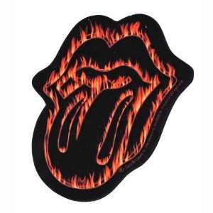  Rolling Stones   Flaming Tongue Decal Automotive