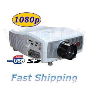 Hd 1080p Lcd Projector Home Theater Hdmi + Extra Hdmi Cable + Original 
