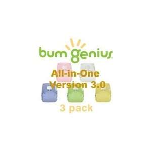  bumGenius All in One Diapers 3 Pack Baby