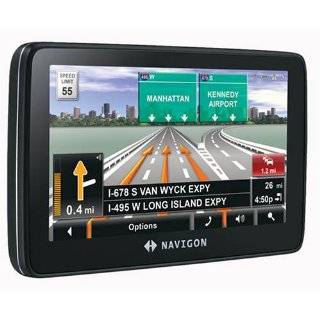 Navigon 7200T 4.3 Inch Portable GPS Navigation with Bluetooth, Text to 