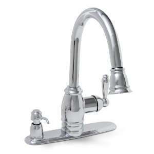 Premier 120110 Sonoma Pull Down Kitchen Faucet with Matching Soap 