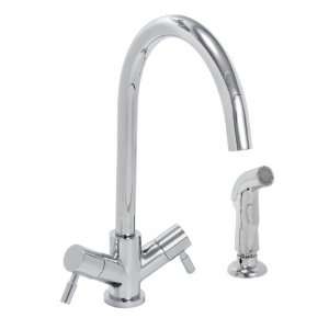 Premier 120115 Essen Two Handle Kitchen Faucet with Matching Spray 
