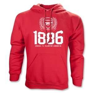  hidden Arsenal FC 125th Anniversary Hoody (Red) Sports 