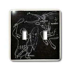 Florene Zodiac Signs   Orion and Taurus   Light Switch Covers   double 