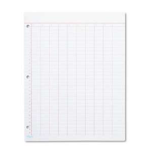  TOPS  Data Pad w/Numbered Column Headings, Wide Rule, Ltr 