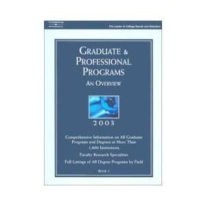   FULL LISTINGS OF ALL DEGREE PROGRAMS BY FIELD BOOK 1 
