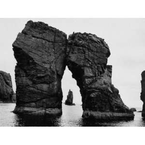  Rock Formations on British Isles Coastline Including 