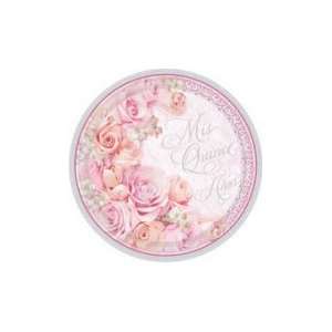  18 Ct. Mis Quince Anos Blossoms 9 Paper Plates Health 