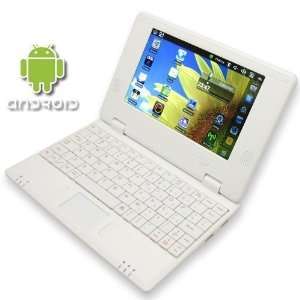   EPC 7 inch netbook PC build in camera white