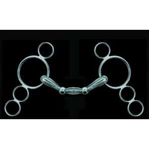  KY Rotary Double Jointed 3 Ring Gag