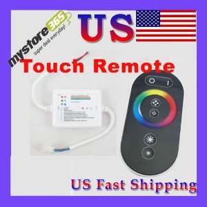 Wireless RF Touch Panel LED RGB Dimmer Remote Controller For RGB LED 