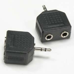  Black Point Products BA 155 2.5mm St. Plug Dual 3.5mm St 
