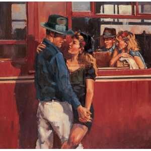   Many Times Can We Say Goodbye   Artist R Leech   Poster Size 16 X 16