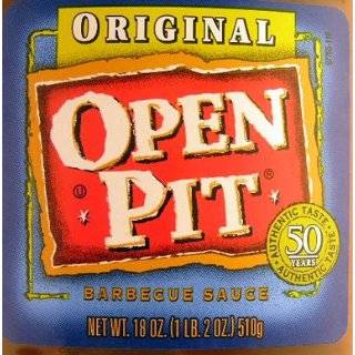 Open Pit Original Barbecue Sauce Six Bottles (18 oz each by Pinnacle 