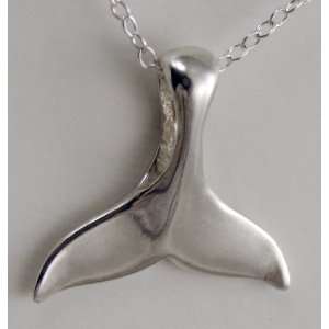   Whale in Sterling Silver Made in America The Silver Dragon Jewelry