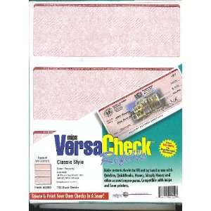  VersaCheck(R) Check Paper Refills, Business Size, Form 