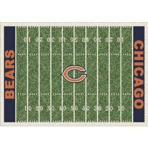 Milliken 533321/1018 NFL Homefield Chicago Bears Football Rug Size 7 