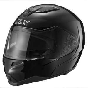  GLX DOT Full Face Modular Flip Up Motorcycle Helmet Black 